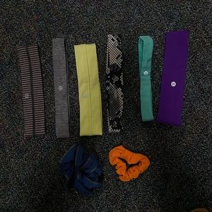 Lululemon headbands/scrunchie bundle